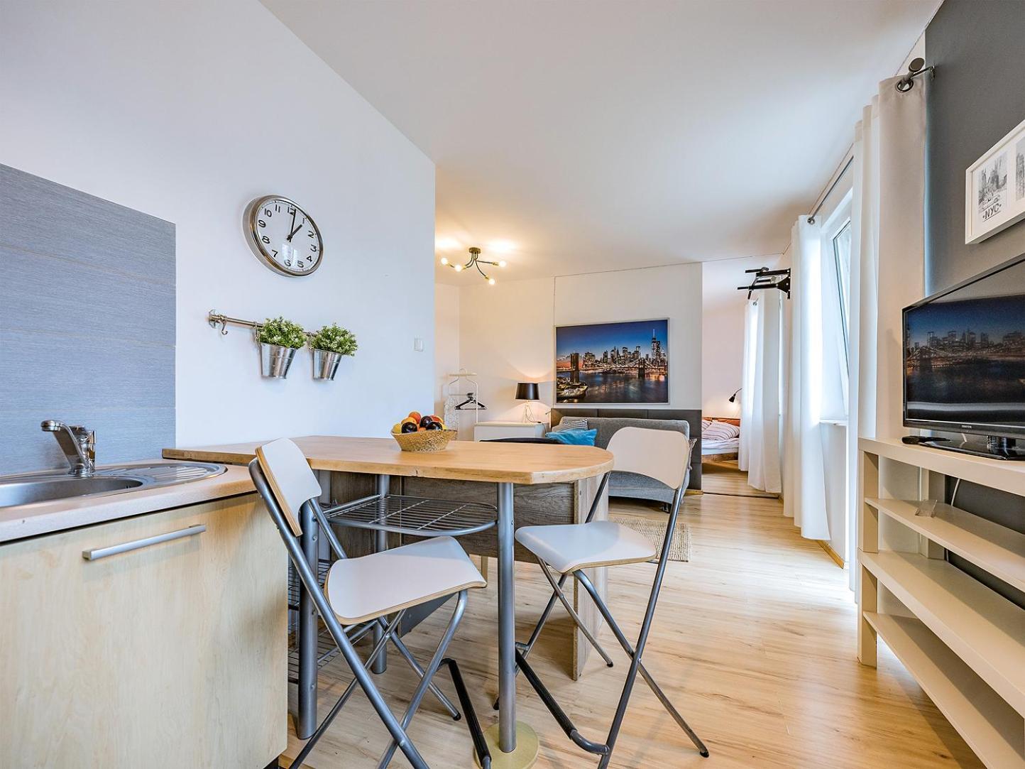 Apartament Z Balkonem I Bezplatnym Parkingiem Danzica Esterno foto
